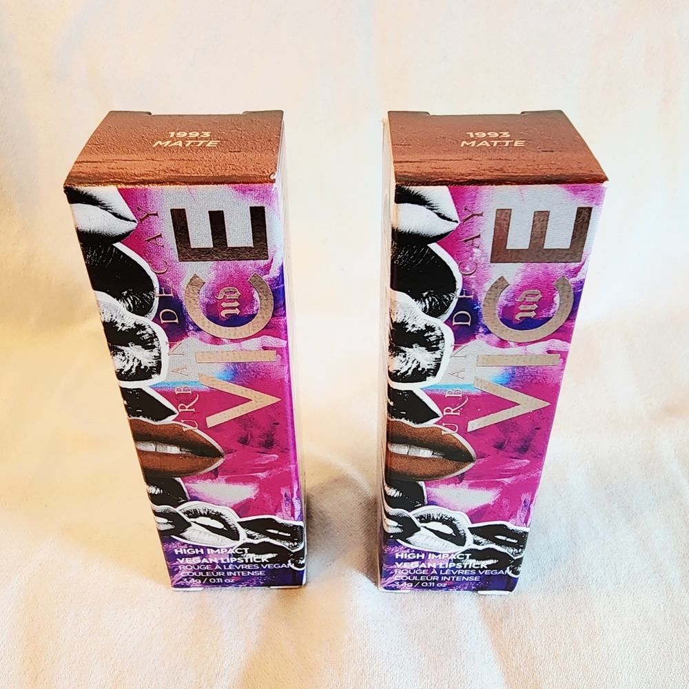 Urban Decay Vice Lipstick - 1993 Matte. Set of 2 for the price of one.